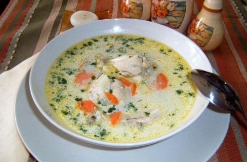 Куриный суп с клецками X_1c7d0545